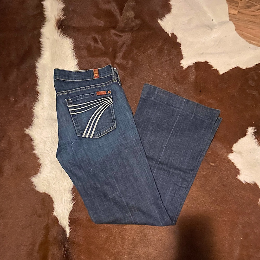 7 for all mankind dojo jeans. Inseam 30”
